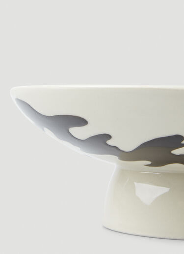 Abstract Wide Base Bowl Marloe Marloe Abstract Wide Base Bowl Beige rlo0350005