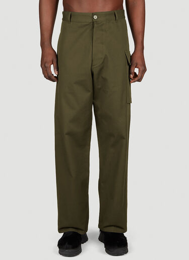ギャバジンカーゴパンツ Marni ギャバジンカーゴパンツ グリーン mni0153012
