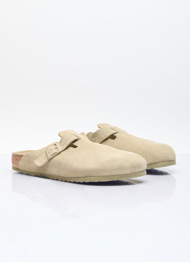Birkenstock Boston 穆勒鞋  米色 brk0156001