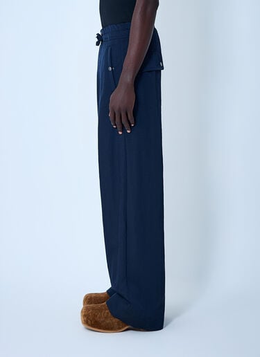 Drawstring Pants Dries Van Noten Drawstring Pants Navy dvn0162014