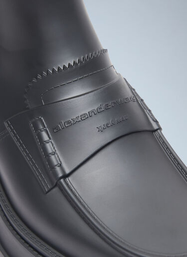 Carter 厚底雨靴 Alexander Wang Carter 厚底雨靴 黑色 awg0257020