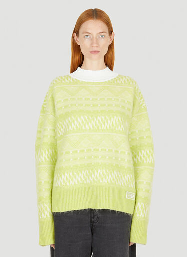 Ari Acid Sweater Eytys Ari Acid Sweater Green eyt0351002