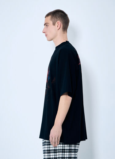 Vetements 데스 메탈 티셔츠  블랙 vet0160005