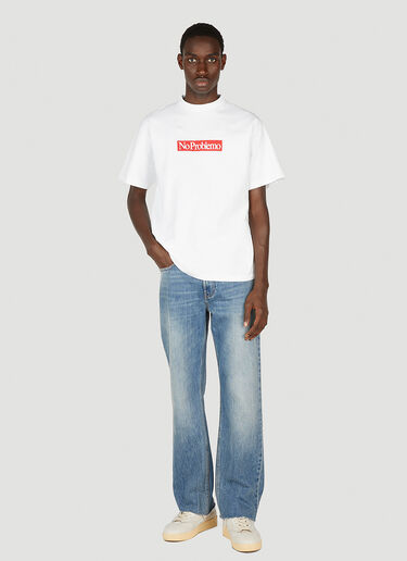 Aries No Problemo Supreme T-Shirt White ari0152002