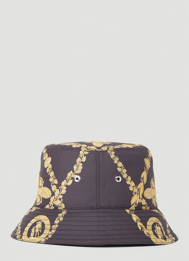 Versace Baroque Print Bucket Hat Gold ver0152035