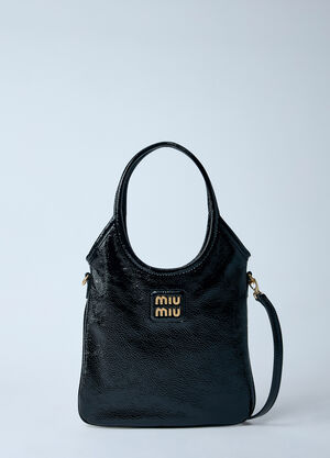 Miu Miu IVY Patent Crossbody Bag Black miu0260052
