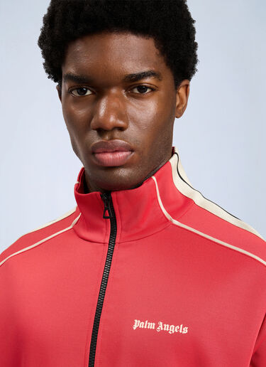 Palm Angels Classic Logo Vintage Track Jacket Red pma0164146