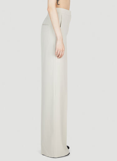 Max Mara Straight Leg Pants Beige max0253042