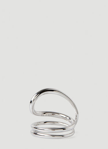 Charlotte Chesnais Round Trip Ring Silver ccn0250003