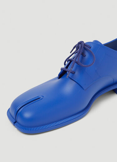 Maison Margiela Lace Up Tabi Shoes Blue mla0147042