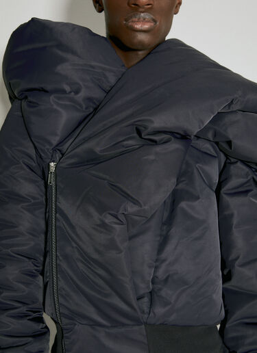 Rick Owens DRKSHDW Doll Bomber Jacket Black drk0154010