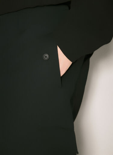 Yohji Yamamoto Tab 阔腿裤  黑色 yoy0158006