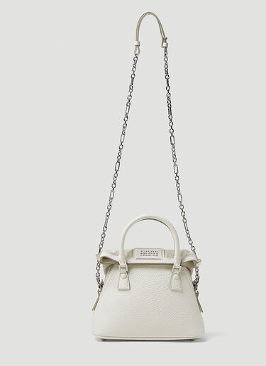 Maison Margiela 5AC Micro Handbag White mla0249003