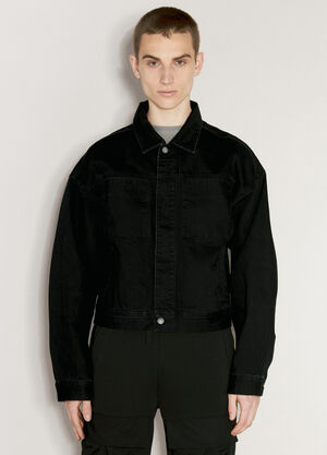 Entire Studios Gem Denim Jacket Black ent0155027
