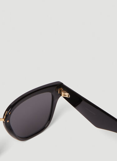 Dolce & Gabbana Crossed Sunglasses Black ldg0353002