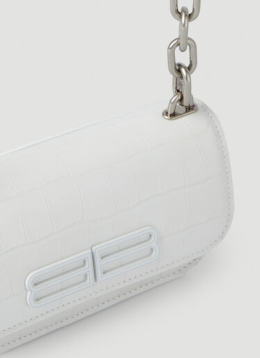 Balenciaga Gossip XS Shoulder Bag White bal0247074