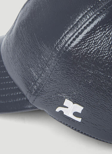 シグネチャービニールベースボールキャップ Courrèges シグネチャービニールベースボールキャップ グレー cou0354002