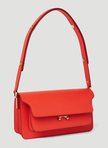 Marni Trunk Shoulder Bag Red mni0251043