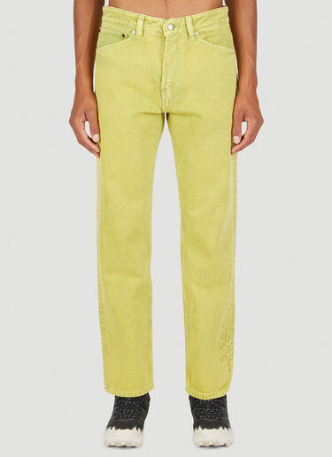 A-COLD-WALL* Overdye Jeans Green acw0149005