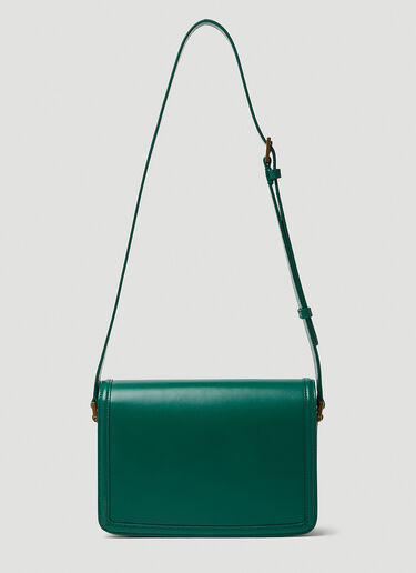 Saint Laurent Solferino Medium Shoulder Bag Green sla0248038