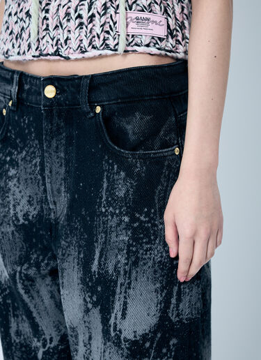 GANNI Heavy Denim Izey Jeans Blue gan0259036