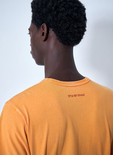OTW by VANS x Julian Klincewicz Graphic Cotton T-Shirt Orange otj0164009