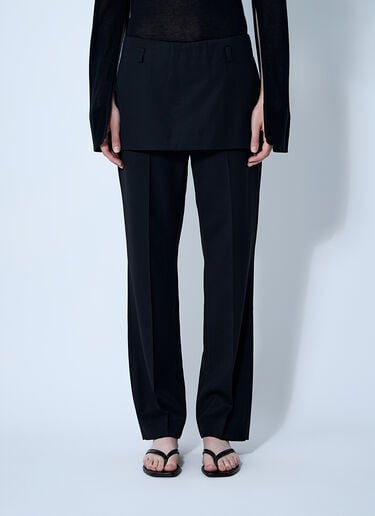 TOTEME Skirt Pants Black tot0261056