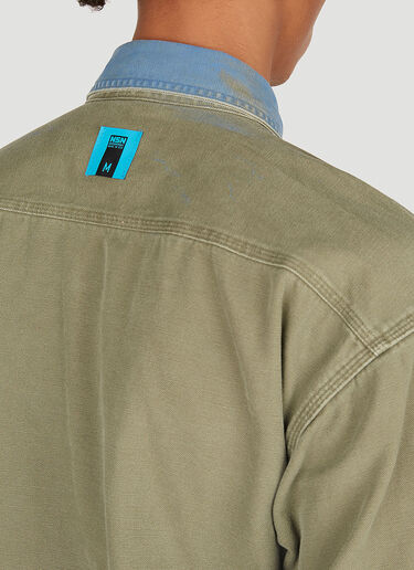 Double Flannel Overshirt NOTSONORMAL Double Flannel Overshirt Blue nsm0351005