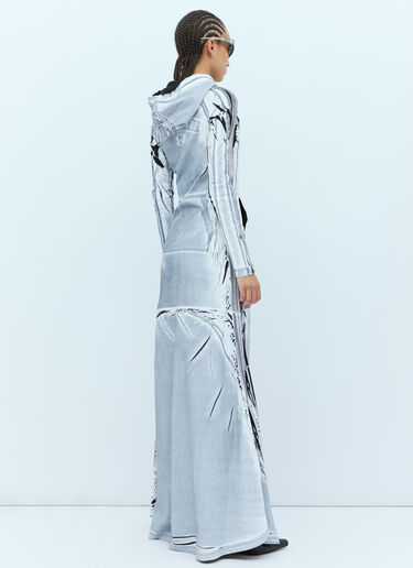 D-Aral Hooded Maxi Dress Diesel D-Aral Hooded Maxi Dress Denim dsl0254029