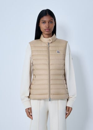 Moncler Igens Down Vest Beige mon0263012