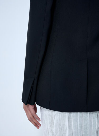 TOTEME Double-Breasted Blazer Black tot0264027