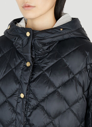Max Mara Capesoft Quilted Jacket Black max0251038