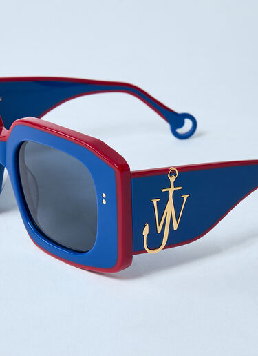 JW Anderson Bumper Sunglasses Blue jwa0259013