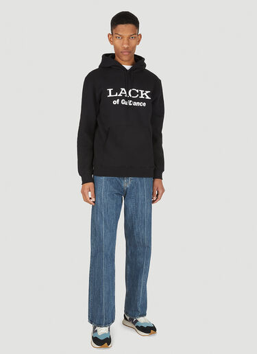 Lack of Guidance Alessandro Hooded Sweatshirt Black log0146006