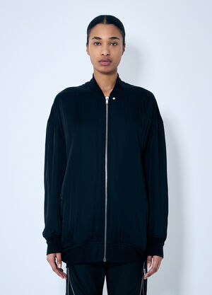 Jean Paul Gaultier Jumbo Flight Padded Bomber Jacket Blue jpg0259005