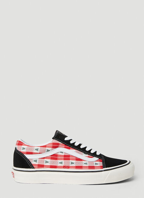 HOKA OG Plaid Old Skool 36 DX Sneakers Yellow hok0351003