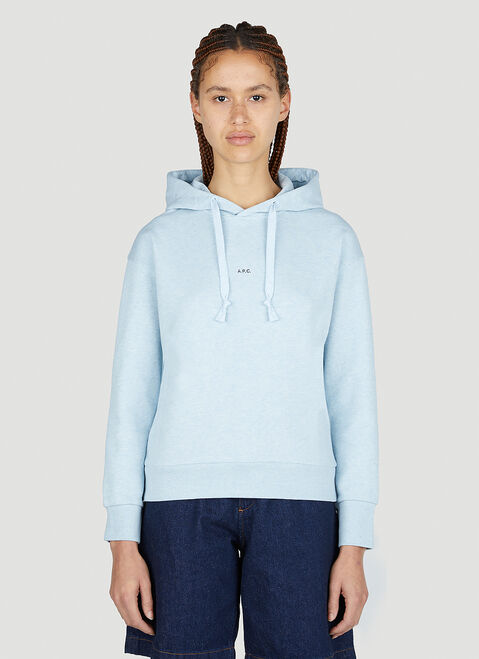 A.P.C. クリスティナ フード付きスウェットシャツ ブラック apc0248025