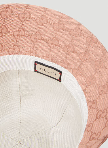 Gucci GG Canvas Bucket Hat Pink guc0253147