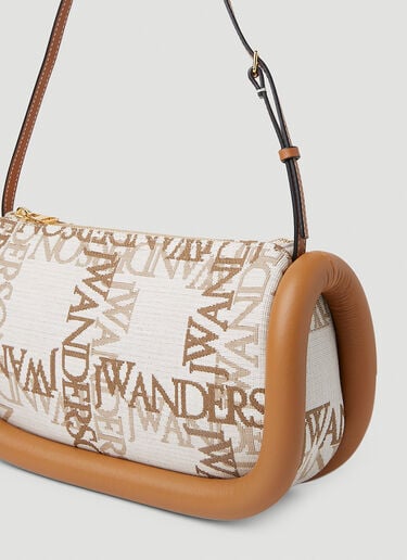 JW Anderson Bumper Baguette Shoulder Bag Beige jwa0251019