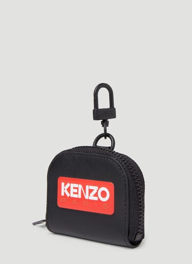 Kenzo Logo Patch Airpods Case Black knz0252059