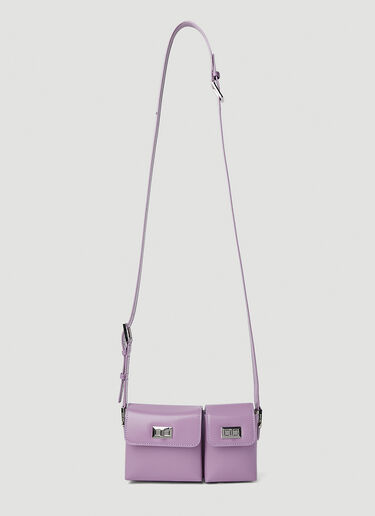 BY FAR Baby Billy Shoulder Bag Lilac byf0251022