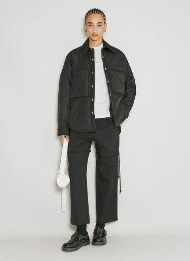 Song for the Mute Padded Cocoon Jacket Black sfm0254008