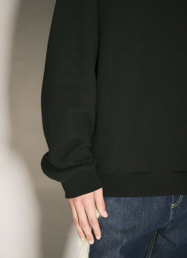 Marni Faux-Fur Hood Sweatshirt Black mni0158002