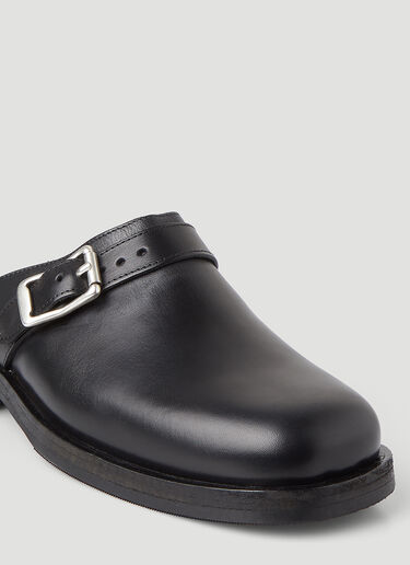 Our Legacy Camion Mules Black our0348029