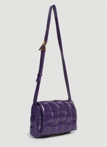 Padded Cassette Shoulder Bag Bottega Veneta Padded Cassette Shoulder Bag Purple bov0245053