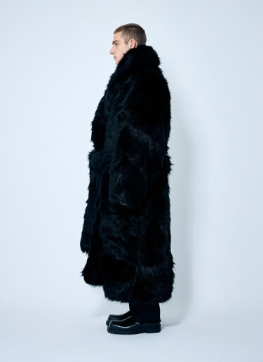 Entire Studios Vast Faux-Fur Coat Black ent0358035