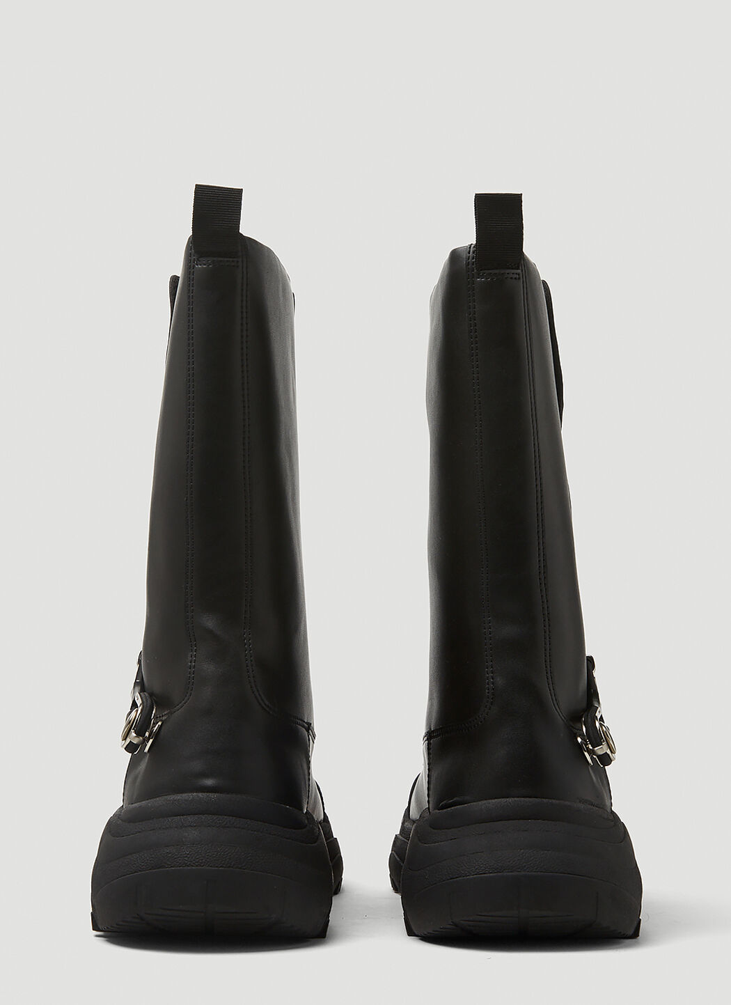 GmbH High Top Workwear Boots in Black | LN-CC