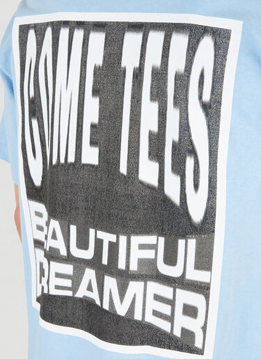 Come Tees Most Powerful Raver T-Shirt Light Blue com0349004