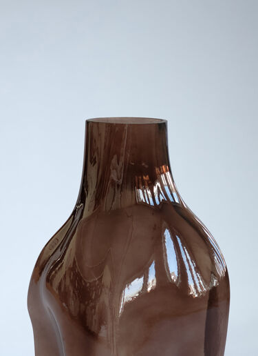 Contoured Glass Vase 101 Copenhagen Contoured Glass Vase Grey wps0692019