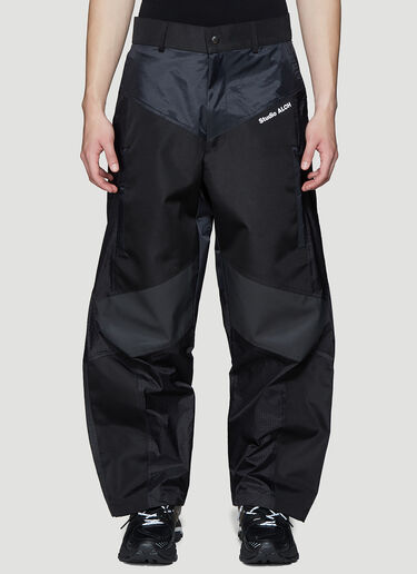 Studio Alch Patchwork Cargo Pants Black alc0338005